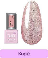 Lakier hybrydowy TUFI profi PREMIUM French 08 Perłowy 8 ml